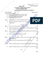 Be - Computer Engineering - Semester 6 - 2023 - May - Cloud Computing CC Pattern 2019