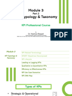 3.2 KPI Typology & Taxonomy (Paert 2) 