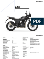 Royal Enfield Himalayan Technical Specifications French