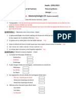 Corrige Type Geomorphologie 2021