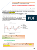 1spc-Chap-15-Modeles Ondulatoire Et Particulaire de La Lumiere Résumé