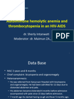 Autoimmune Hemolytic Anemia and Thrombocytopenia in An HIV-AIDS