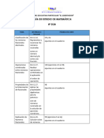 Guía de Estudio 3º Trimestre Math Octavo