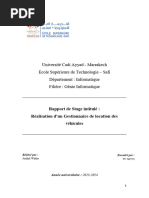 Rapport1de Stage S4 - Introduction&Conception Version3