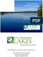 New Hampshire Manual On Wise Lake and Watershed Stewardship - New Hampshire Lakes Association