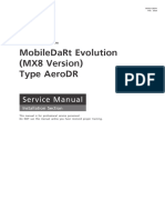 Mobiledart Evolution (Mx8 Version) Type Aerodr: Service Manual