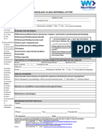 Gynaecology Clinic Referral Form V13