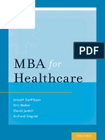 MBA For Healthcare (Etc.) (Z-Library)