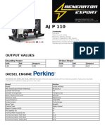 Generator Export Perkins P - 110 - en