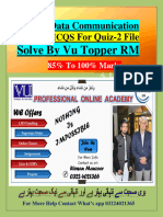 CS601 Quiz-2 by Vu Topper RMwwe