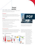 Uop CCR Platforming Motor Fuel Datasheet