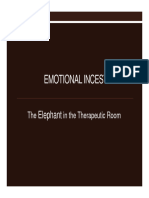 Emotional Incest The Elephant in The Therapeutic Room