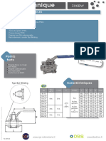 CGR - FT - 306BW - Robinet B.S. Inox 3 Pieces