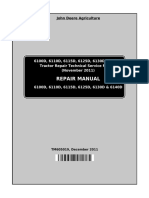 John Deere 6100D 6110D 6115D 6125D 6130D 6140D Repair Manual Tractors TM605019