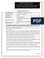 NRSC-RMT-1-2024 Post Code 16 Syllabus