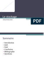 Les Architectures de Stockage