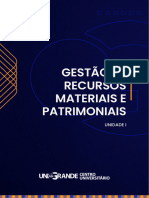 Gestão de Recursos Materiais e Patrimoniais Aula 01