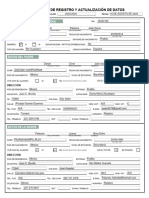 Cedula de Registro Y Actualización de Datos: Datos Generales Del Alumno (A)