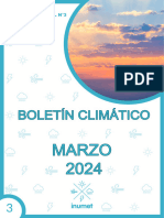 Boletin Climático Marzo Uruguay 2024