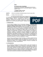 Informe de Freddy - Marzo