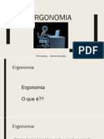 Ergonomia - UFCD 10330