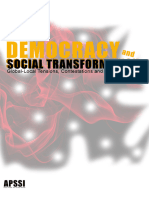 Buku Democracy and Social Transformation