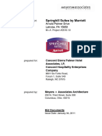 Springhill Suites Spec Sheet and Manual