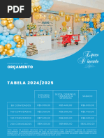 Proposta Comercial Espaço D'Incanto Kids