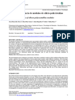 Electroluminiscencia de Módulos de Silicio Policristalino: Electroluminiscence of Silicon Polycrystalline Modules