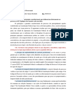 25 - 08 Seminário 03 - Princípios Processuais - Direito Processual Civil I