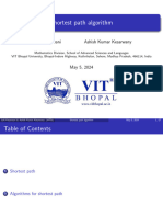 Shortest Path Algorithm: Juhi Kesarwani Ashish Kumar Kesarwany