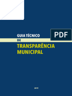 Guia Técnico de Transparência Municipal - 2019