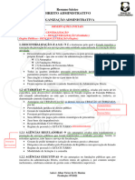 Resumo Direito Administrativo - PCAL Agente