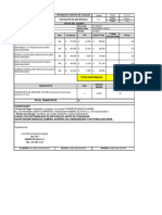 Cotizacion de Materiales