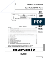 NARANTZ DV7001n1b Service Manual