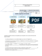 Examen - Familias Linguisticas Colombia