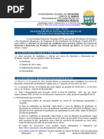 Edital Nº 11-2021 - PG-PV - Abertura de Seleção.