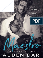 Maestro A Love Story by Auden Dar-1