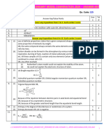 Kerala +1 Model Exam 2024 Chemistry Answer Key by Anil Sir