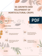 Horticultural Crop Production