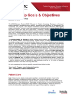 Goals Objectives