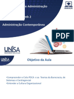 Aula Web 2 - Fundamentos de Administração - 2023