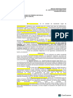 Formato Medio Preparatorio Juicio Ejecutivo Mercantil