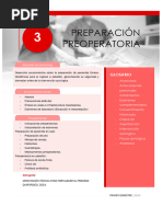 Preparación Preoperatoria: Glosario