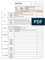 Work Plan 2024-2025 Grade - 8