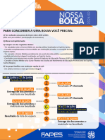 Edital Fapes #04.2024 - Programa Nossa Bolsa - (2º Semestre)