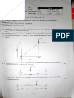 Ixamination Control Division Occ: Subject.' Theory of Sttlictute (CE 551)