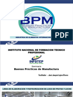 Buenas Practicas de Manufactura (BPM)