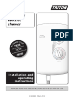 Triton Shower Manual