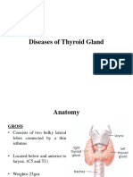 Diseases of Thyroid Gland - Hyper and Hypothyroidis